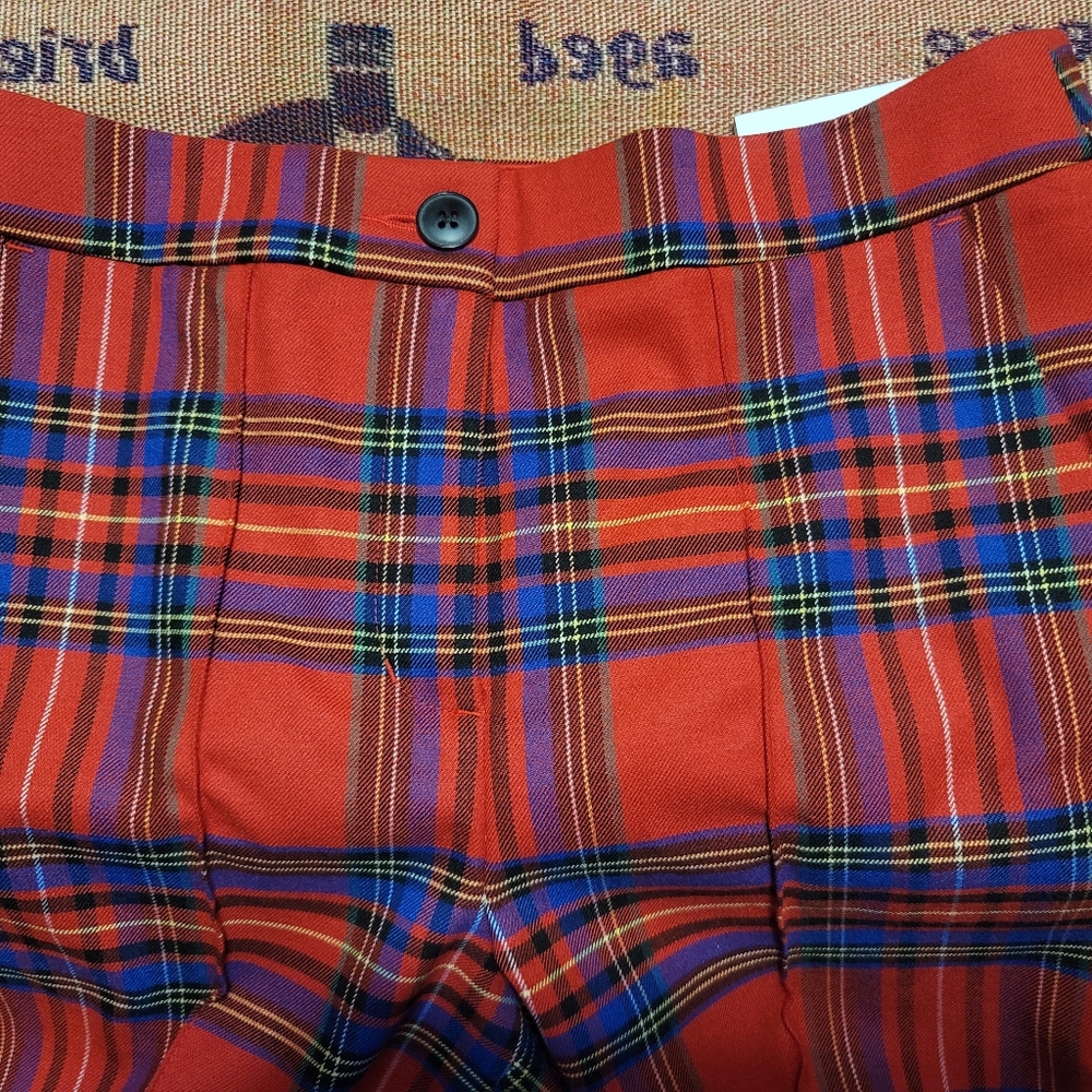 EXPRESS Red Ankle High Rise Stretch - Picture 4 of 7